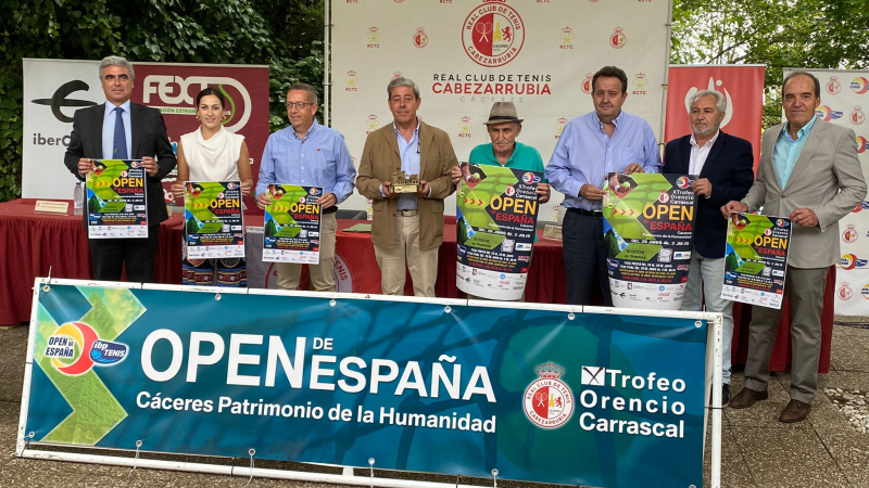  Presentación Oficial del X Trofeo Orencio Carrascal - II Open de España IBP Tenis