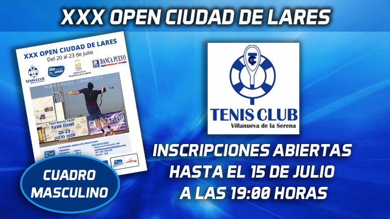Inscripciones abiertas: 30 Open Ciudad de Lares