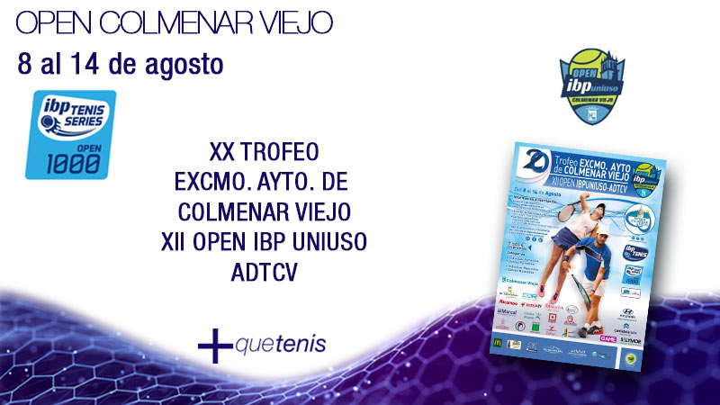Anunciamos el XX Trofeo Excmo. Ayto. de Colmenar Viejo- XII Open IBP Uniuso- ADTCV