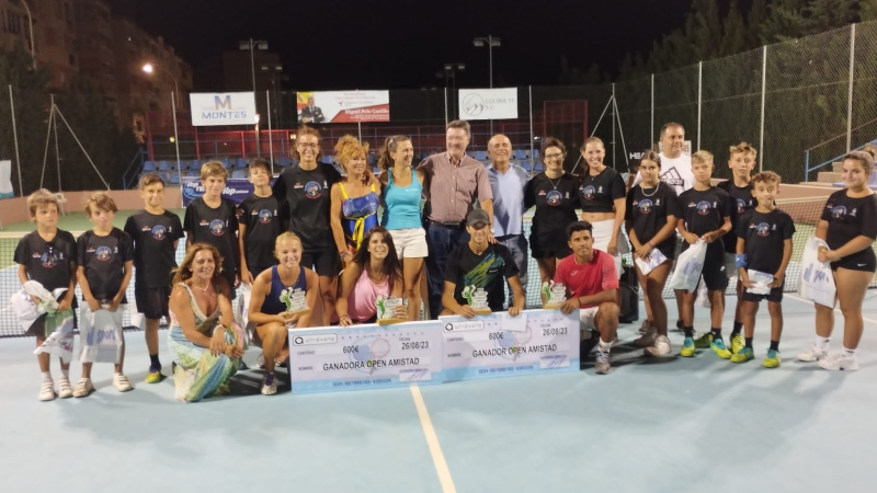 María José Luque y Nikola Djukic se coronan campeones del XIX Open a la Amistad XIII Memorial Diego 