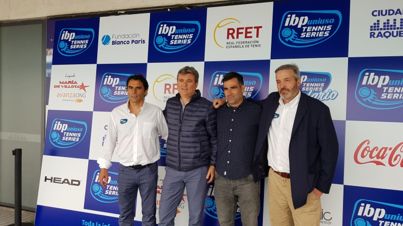 Open Barceló en Presentación IBP Uniuso Tenis Series 