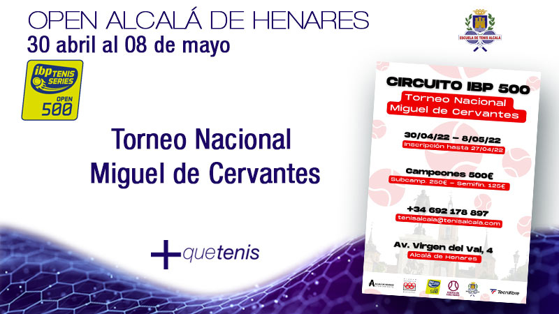 Presentación Torneo Nacional Miguel de Cervantes en Alcalá de Henares.