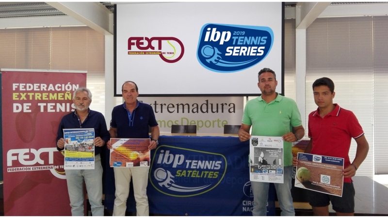 Presentada la Ronda Extremadura de las IBP Tennis Series