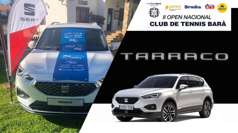 Seat Tarraco, Coche Oficial del Open Club de Tennis Bará