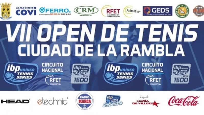 El VII Open de Tenis "Ciudad de La Rambla"a escena