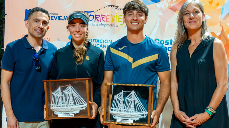 El 47º Torneo Ciudad de Torrevieja concluye con una gran jornada de tenis y emoción