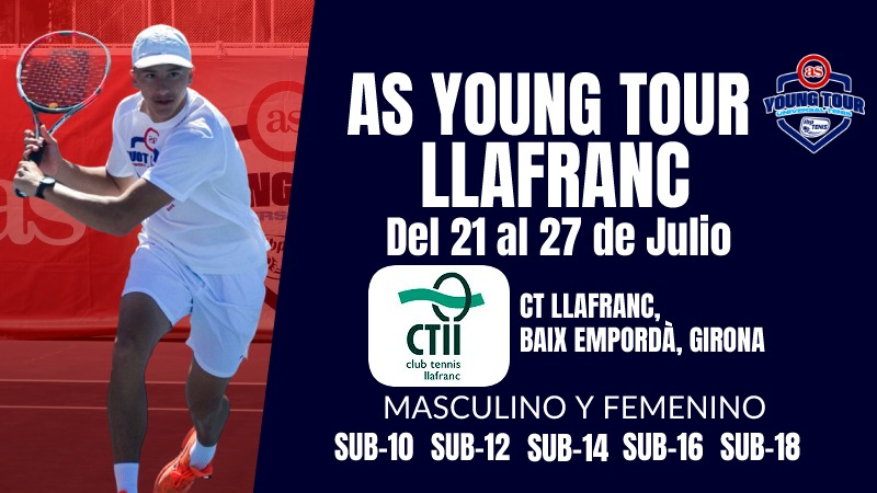 El AS Young Tour aterriza por primera vez en el Club de Tenis Llafranc