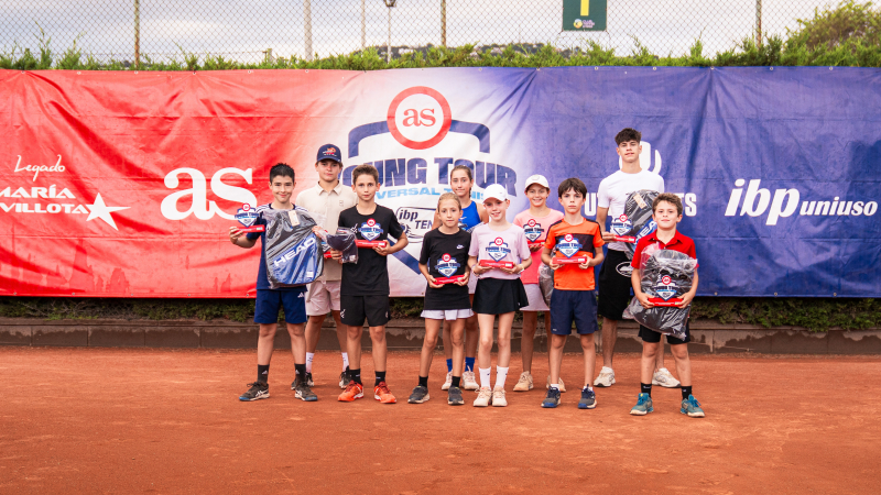 El AS Young Tour Club de Tenis Aro cierra con éxito su segunda edición con más de 150 participantes