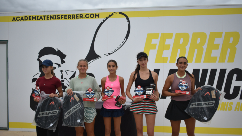 El AS Young Tour La Nucía cierra su edición 2025 con un gran nivel de tenis juvenil