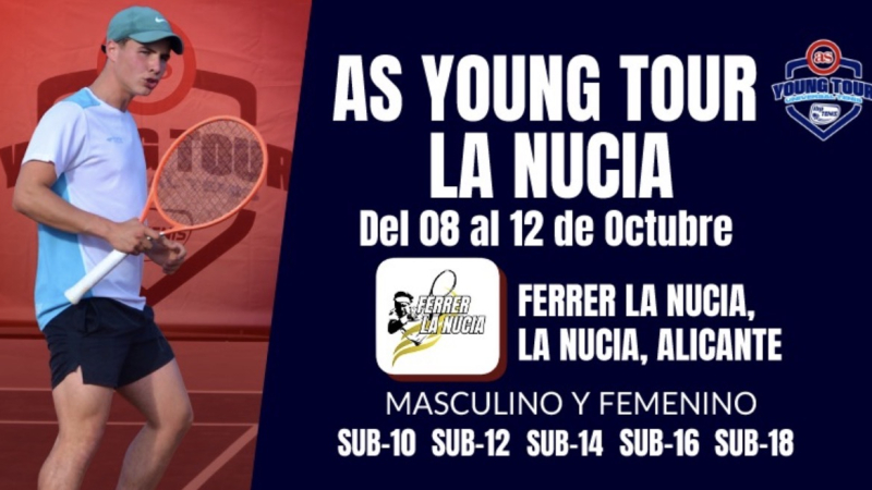 El AS Young Tour La Nucía se reprograma para el fin de semana del 25 y 26 de octubre