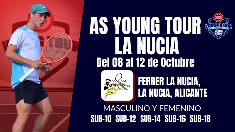 El AS Young Tour llega a La Nucía del 8 al 12 de octubre