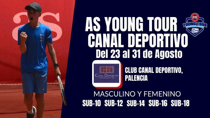 El AS Young Tour llega por primera vez a Palencia con el torneo del Club Canal Deportivo