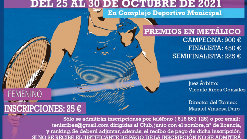 El Club de Tenis Catarroja celebra la 25 edición de su Open