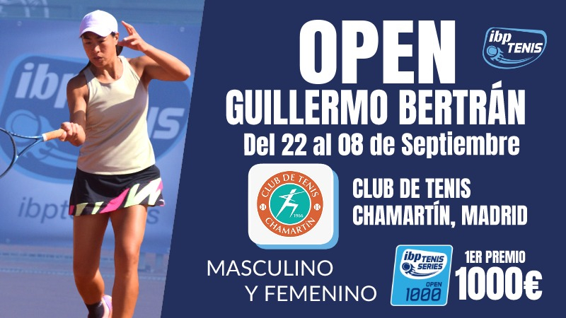 El Club de Tenis Chamartín prepara la 55ª edición del Trofeo Guillermo Bertrán in memoriam