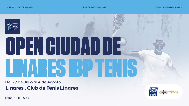 El Club de Tenis Linares organiza el XXXVII Open de Tenis Ciudad de Linares