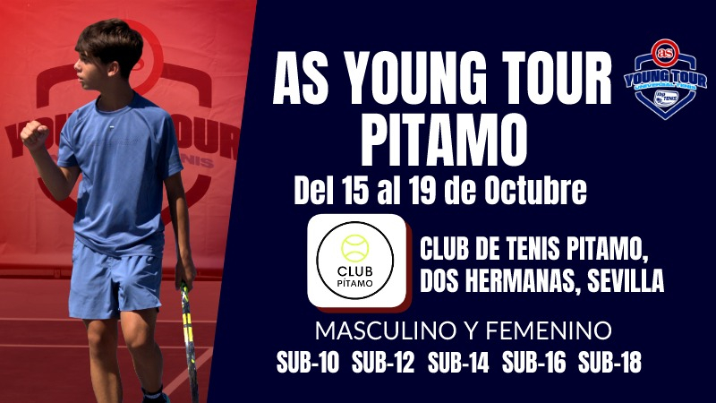 El Club de Tenis Pitamo acogerá la segunda edición del AS Young Tour by IBP Tenis en Dos Hermanas