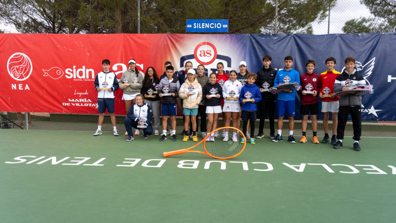 El Master AS Young Tour 2025 cierra en Yecla una edición especial con diez nuevos campeones