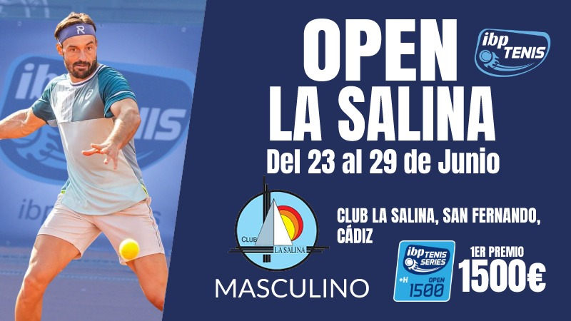 El Open La Salina se estrena en el Circuito IBP Tenis Pro con categoría 1500 +H