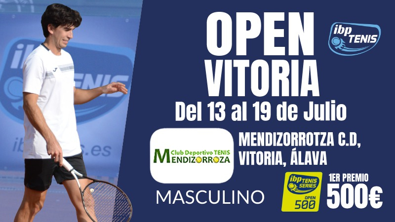 El Open Nacional de Mendizorrotza alcanza su XXXVIV edición como cita histórica del IBP Tenis