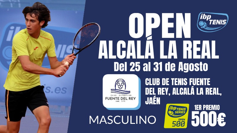 El Open de Tenis Ciudad de Alcalá la Real celebra su 21ª edición