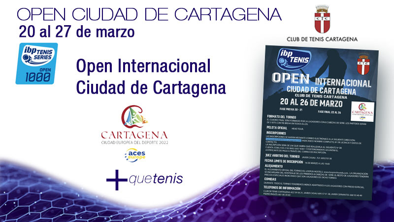  Presentación Open Internacional Ciudad de Cartagena