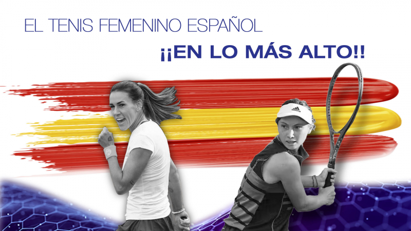 ¡El tenis femenino español, en lo más alto!