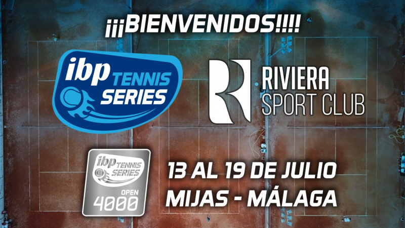 El torneo de Mijas se incorpora al Circuito IBP Tennis Series 2020