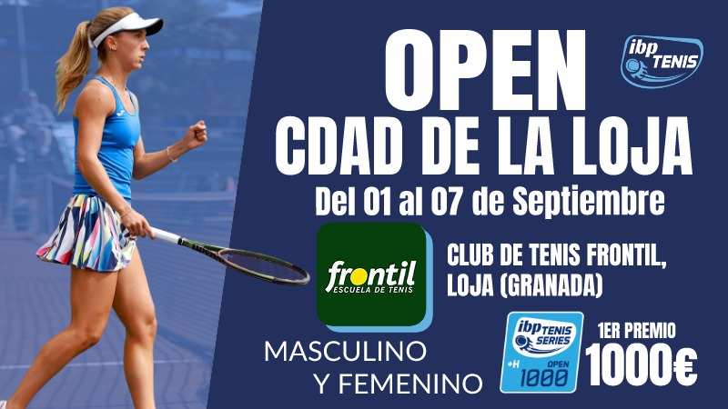 El XLVII Open Ciudad de Loja reunirá a las mejores raquetas del Circuito IBP Tenis Pro