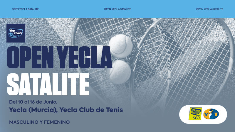 El Yecla Club de Tenis organiza una nueva edición del OPEN NACIONAL DE TENIS “GRAN PREMIO GRUPO SIM”