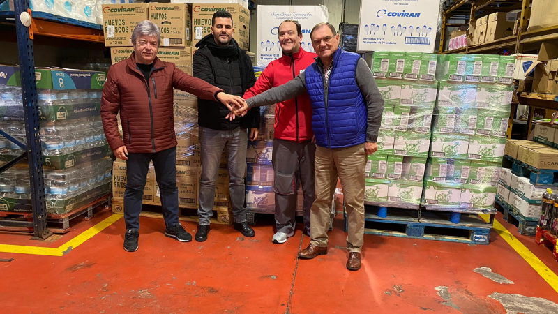 5.000 litros de ayuda para Cáritas Ceuta