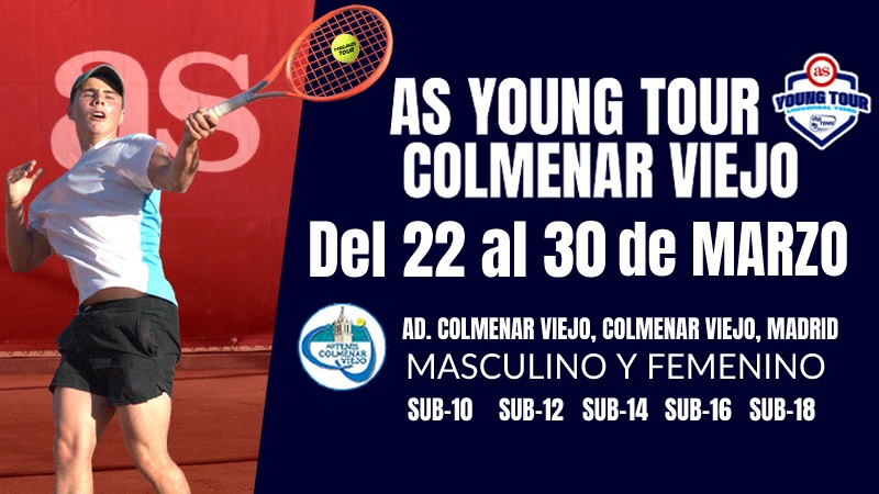 Abiertas las inscripciones para el AS Young Tour ADT Colmenar Viejo, Madrid