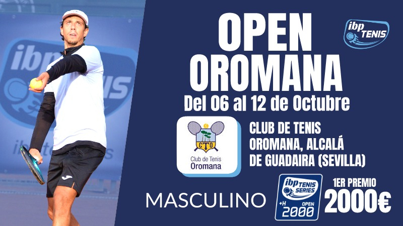 Abiertas las inscripciones para el Torneo Ciudad de Alcalá en el Club de Tenis Oromana