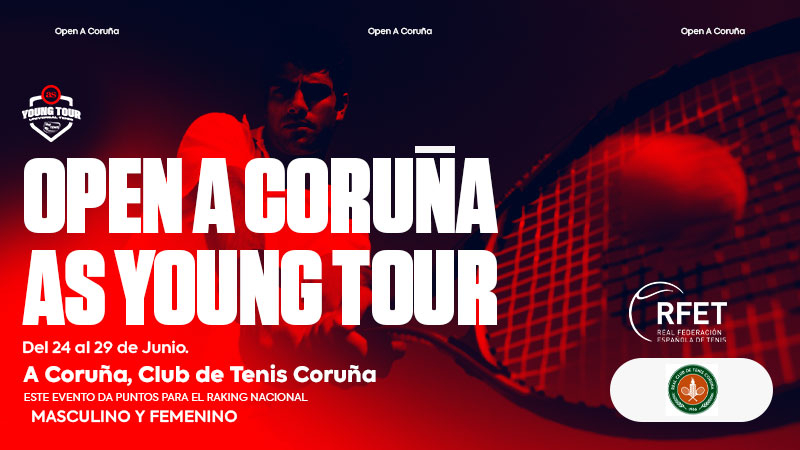 Ampliación del Plazo de Inscripción para el Open A Coruña AS Young Tour
