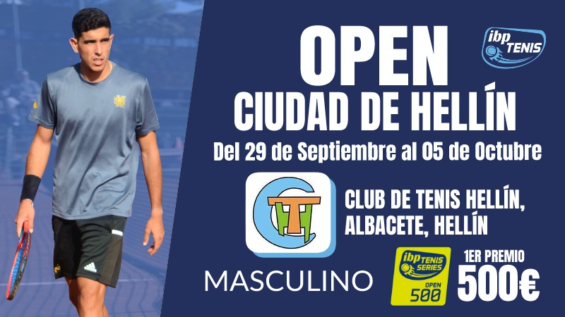 Ampliado el plazo de inscripción del Trofeo Tenis Feria de Hellín