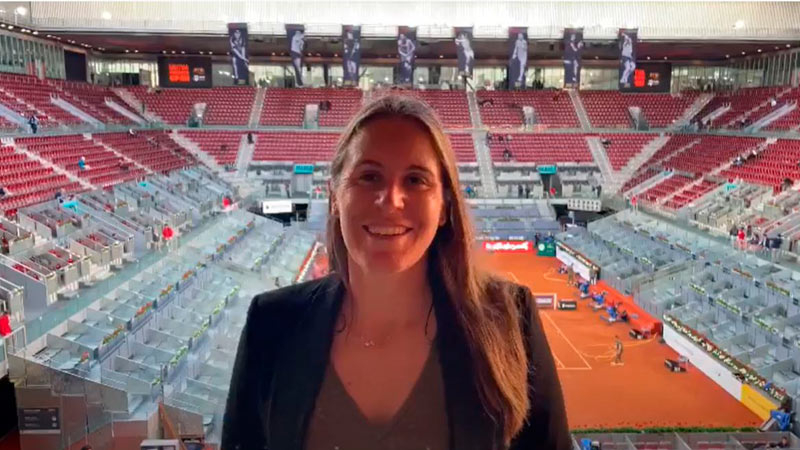 Anabel Medina apoya el Circuito IBP Tenis