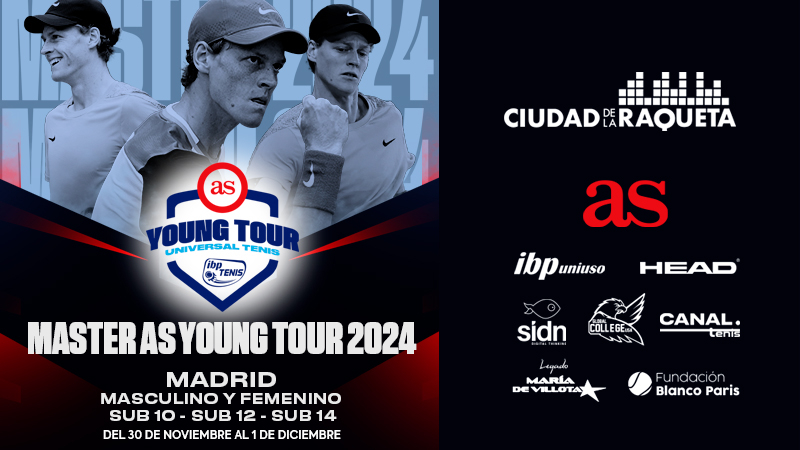 Anunciados los Clasificados al Master del AS Young Tour en Ciudad de la Raqueta