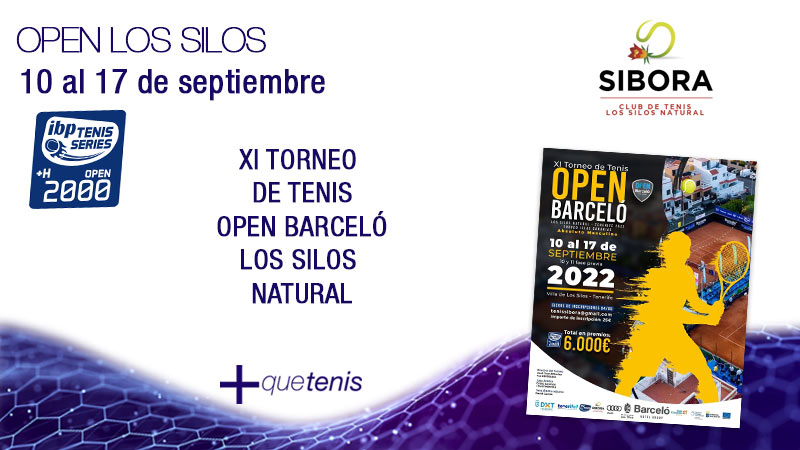 Anunciamos el Open Barceló Los Silos Natural Tenerife 2022 Trofeo Islas Canarias!