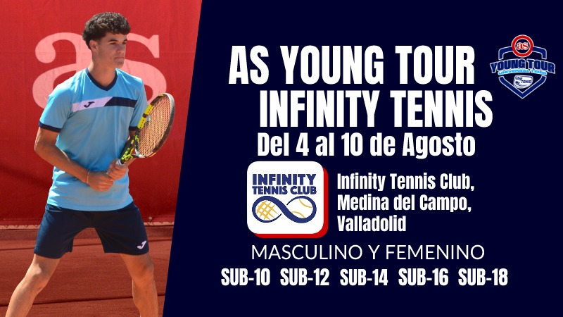 AS Young Tour Infinity Tennis: regresa a Medina del Campo uno de los torneos fundacionales