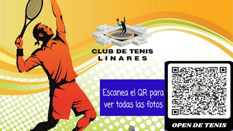 Cartel fotografico del XXXVIII Open de Tenis Ciudad de Linares 2024