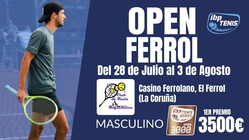 Copa Calleja 2025: El Casino Tenis Club Ferrol acoge una de las grandes citas del verano 
