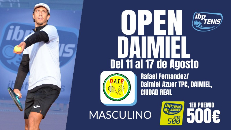 Daimiel se prepara para el XXV Trofeo de la UVA y el Vino: tradición y tenis de nivel nacional