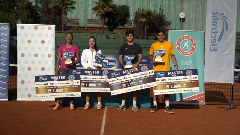 Daniela Seguel y Sergio Inglés se coronan en el Master IBP Tenis 2024