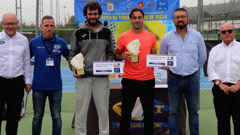 David Pérez Sanz, Campeón del XXXVII Open de Tenis “Ciudad de Yecla”.