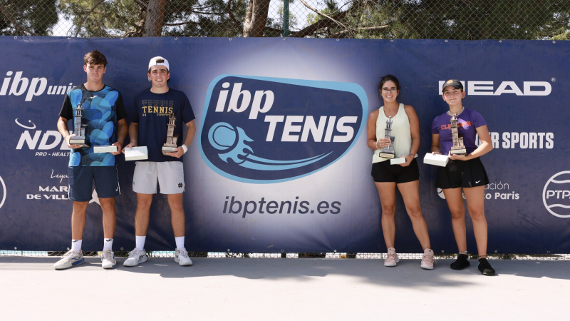 DIARIO AS: Llorens y Yécora, nuevos campeones en la gran cita madrileña del Circuito IBP Tenis