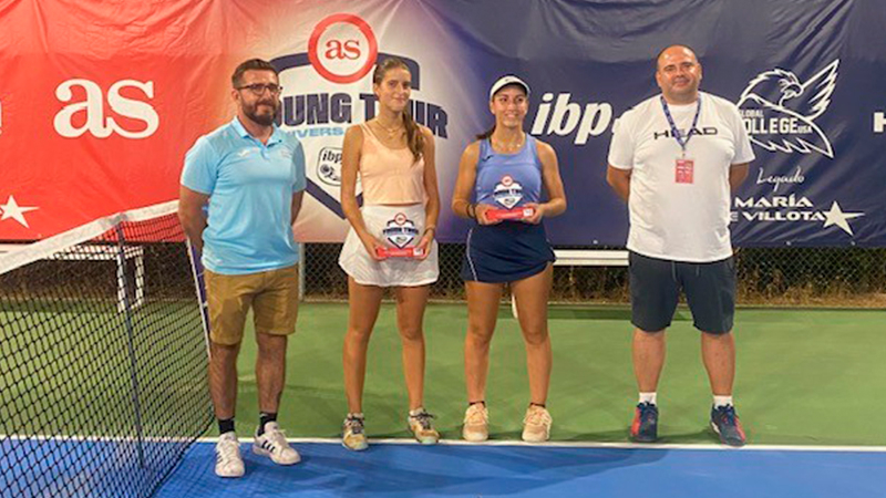 Emoción y recuerdo en la entrega de premios del AS Young Tour Club de Tenis Alcázar