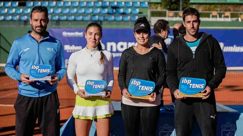 Enrique López y Maria José Luque ganadores del Master IBP Tenis 2022