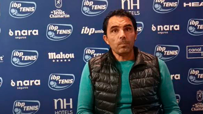 Entrevista a Quino Muñoz en el Máster IBP Tenis 2022