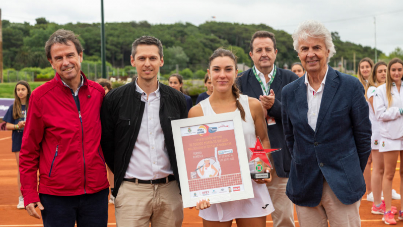 Esther López se hace con la victoria del I Open de España de IBP Tenis en el Torneo María de Villota
