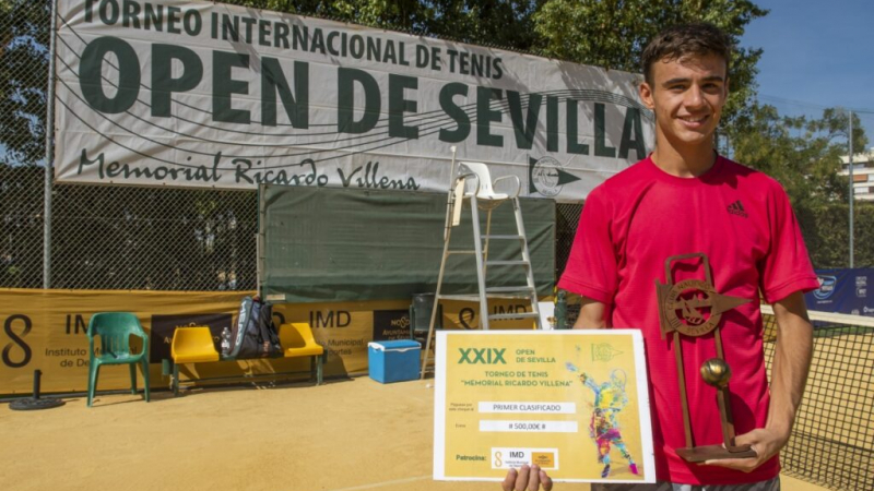Finaliza el XXIX Open de Sevilla de tenis Trofeo a la Cordialidad Memorial Ricardo Villena