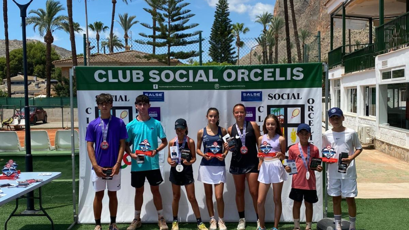 Ganadores del I AS Young Tour en el Club Deportivo y Social Orcelis